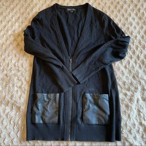 Black banana republic cardigan